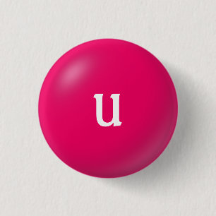 U Monogramm-Taste Button