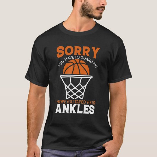 U muss mich bewachen, ich hoffe, u band Ankles Bas T-Shirt (Vorderseite)