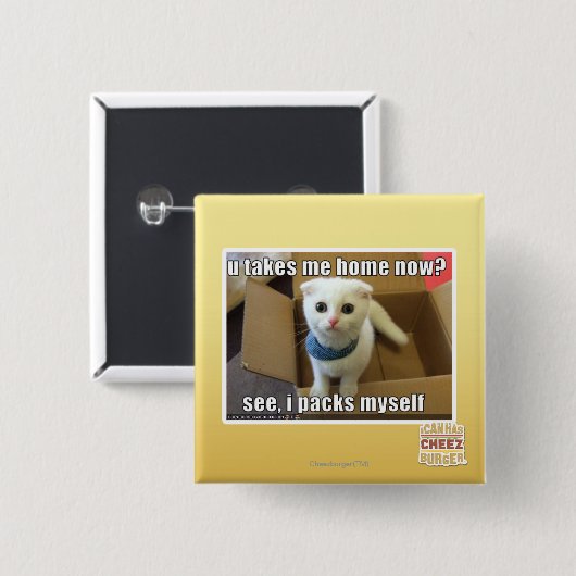 U nehmen mir Zuhause jetzt? Button (Vorne & Hinten)