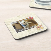 U nehmen mir Zuhause jetzt? Getränkeuntersetzer (Linke Seite)