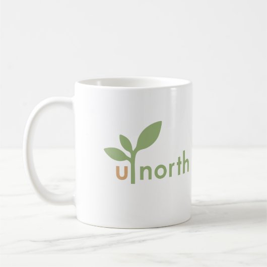 U Normale Firmenlogos Kaffeetasse (Links)