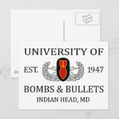 U of B&B Indischer Leiter Postkarte (Vorne/Hinten)