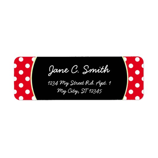 U pick Background Color Polka Dots White (Vorne)