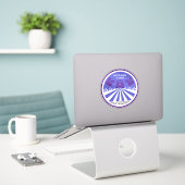 U-Pick Blueberry Farm Werbeaktion Aufkleber (Laptop auf Schreibtisch)