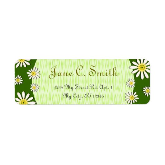 U-Pick Farbe/ Whimsikale Wildblume Daisy Sprinkles (Vorne)