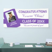 U-Pick-Schulfarben mit Lila UPSC Banner (Messe)