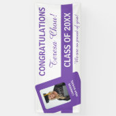 U-Pick-Schulfarben mit Lila UPSC Banner (Vertikal)