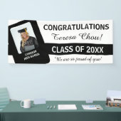 U-Pick-Schulfarben mit schwarzem UPSC Banner (Messe)