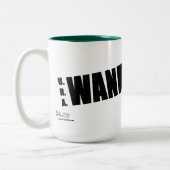 U.R.A. Wanker! Begley Tasse (Links)