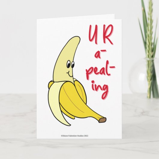 U R Appealing Valentine's Day Card Karte (Vorderseite)