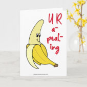 U R Appealing Valentine's Day Card Karte (Gelbe Blume)