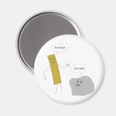 U Rock - U Rule Magnet (Vorderseite/Rückseite)