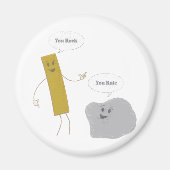 U Rock - U Rule Magnet (Vorne)