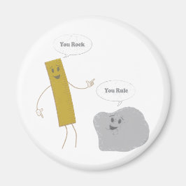 U Rock - U Rule Magnet