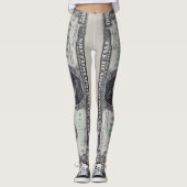 U.S. 500 Dollar Star Note Front  Leggings (Vorderseite)