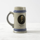 U.S.A. 1. Präsident (sammelbare Tasse) Bierglas (Links)
