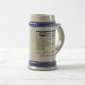 U.S.A. 2. Präsident (sammelbare Tasse) Bierglas (VorderseiteRechts)