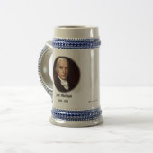 U.S.A. 4. Präsident (sammelbare Tasse) Bierglas (Vorderseite Links)