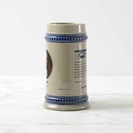 U.S.A. 4. Präsident (sammelbare Tasse) Bierglas (Mittel)