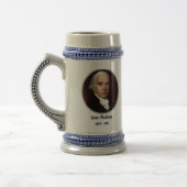 U.S.A. 4. Präsident (sammelbare Tasse) Bierglas (Links)