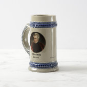 U.S.A. 7. Präsident (sammelbare Tasse) Bierglas (Vorderseite Links)
