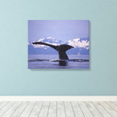 U.S.A., Alaska, Inside Passage Humpback Wal Leinwanddruck (Insitu (Holzboden))