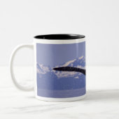 U.S.A., Alaska, Inside Passage Humpback Wal Zweifarbige Tasse (Links)