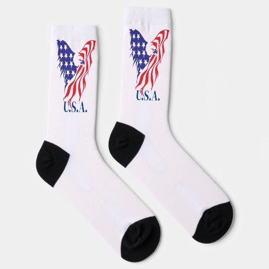 "U.S.A." American Eagle Socken (Rechts)