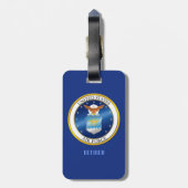 U.S.A.F.-Gepäckanhänger Gepäckanhänger (Rückseite vertikal)