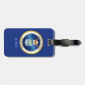 U.S.A.F.-Gepäckanhänger Gepäckanhänger (Rückseite horizontal)