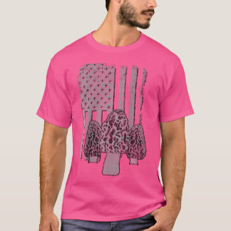 U S a Flag Morel Mushroom Junter (Design auf der R T-Shirt
