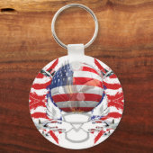 U.S.A. Fußball Schlüsselanhänger (Vorderseite)