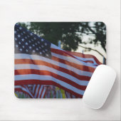 U.S.A.-Gedächtnisflahnen winden Mousepad (Mit Mouse)