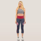 U.S.A. Kinka T Kreationen Capri Leggings (Vorderseite)