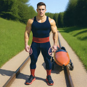 U.S.A. Kinka T Kreationen Capri Leggings