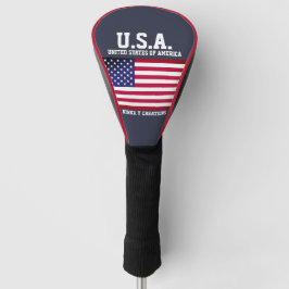 U.S.A. Kinka T Kreationen Golf Head Cover Golf Headcover