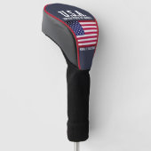 U.S.A. Kinka T Kreationen Golf Head Cover Headcover (angewinkelt)