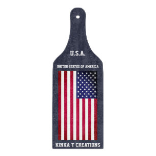U.S.A. Kinka T Kreationen Schneidebrett