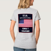 U.S.A. Kinka T Kreationen T-Shirt (Rückseite)