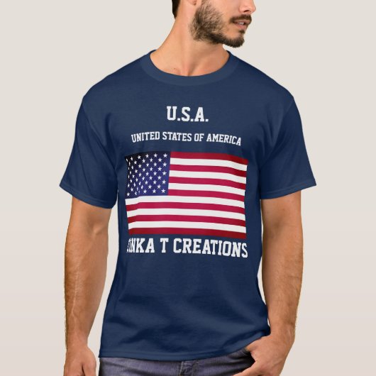 U.S.A. Kinka T Kreationen T-Shirt (Vorderseite)