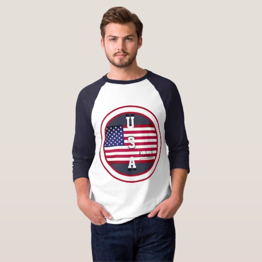 U.S.A. Kinka T Kreationen T-Shirt (Vorne ganz)
