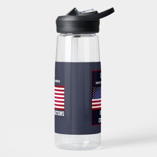 U.S.A. Kinka T Kreationen Trinkflasche (Links)