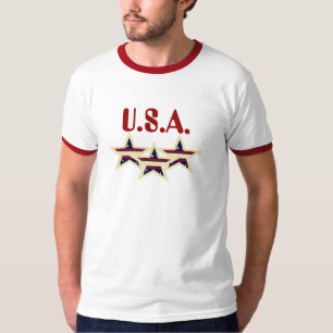 U.S.A. PATRIOTISCHER T - SHIRT