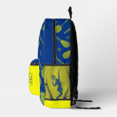 U.S.A Tennis Athletic Design Backpack  Bedruckter Rucksack (Rechts)