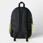 U.S.A Tennis Athletic Design Backpack  Bedruckter Rucksack (Rückseite)