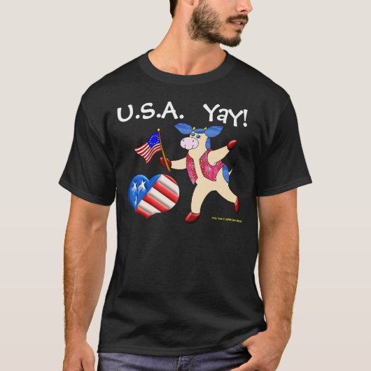 U.S.A.  Yay! T-Shirt (Vorderseite)