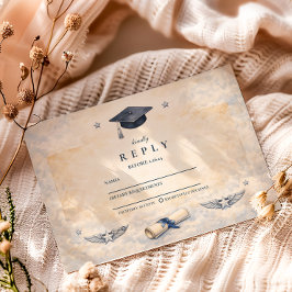 U.S. Air Force Graduation Party RSVP Karte