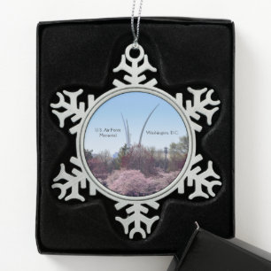 U.S. Air Force Memorial Pewter Ornament
