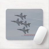 U.S. Air Force Thunderbirds Mousepad (Mit Mouse)