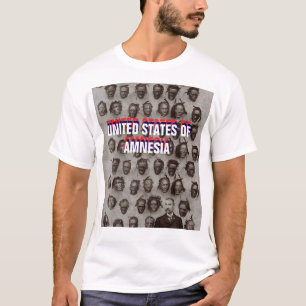 U S AMNESIA W COLLECTION Herren Basic T - Shirt